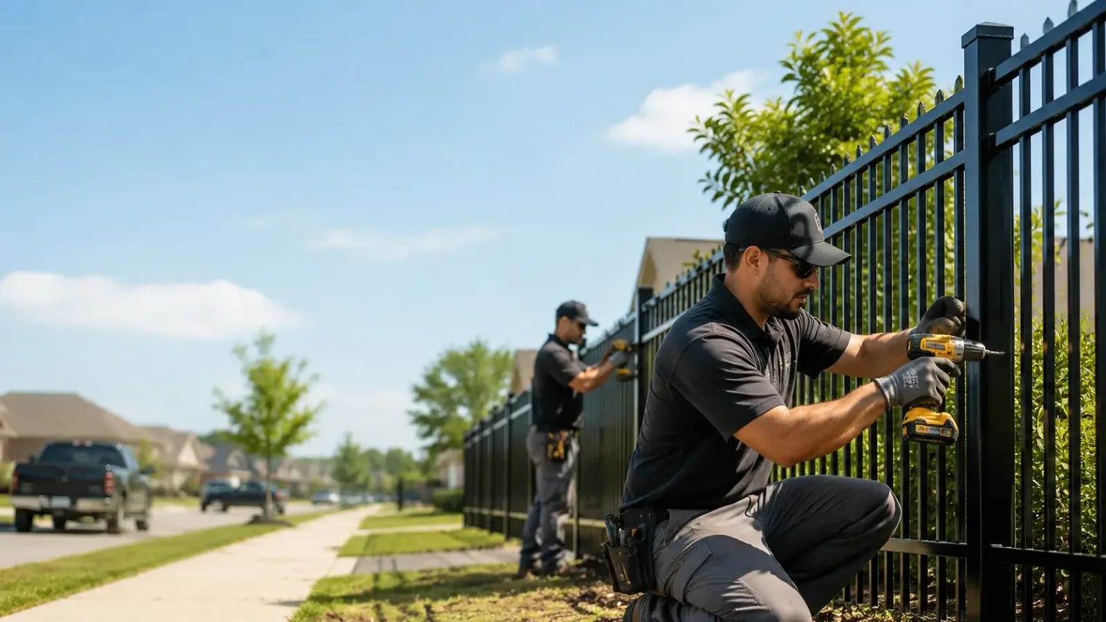 Metal Fence Installation in Flat Rock, AL
